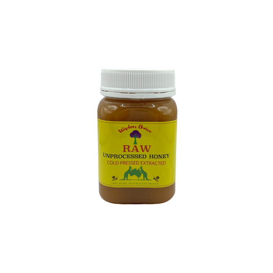 Raw Unprocessed Cold Pressed Honey